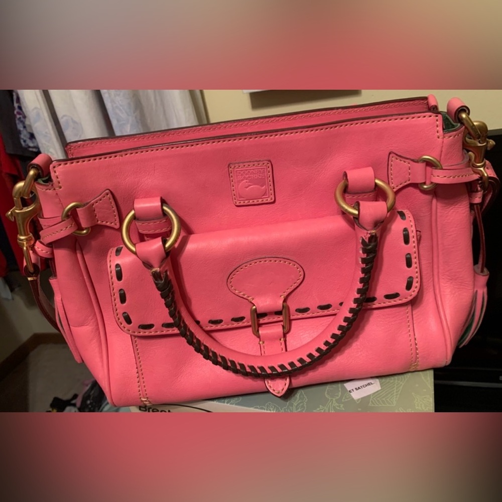 Dooney & Bourke Vibrant Pink Satchel